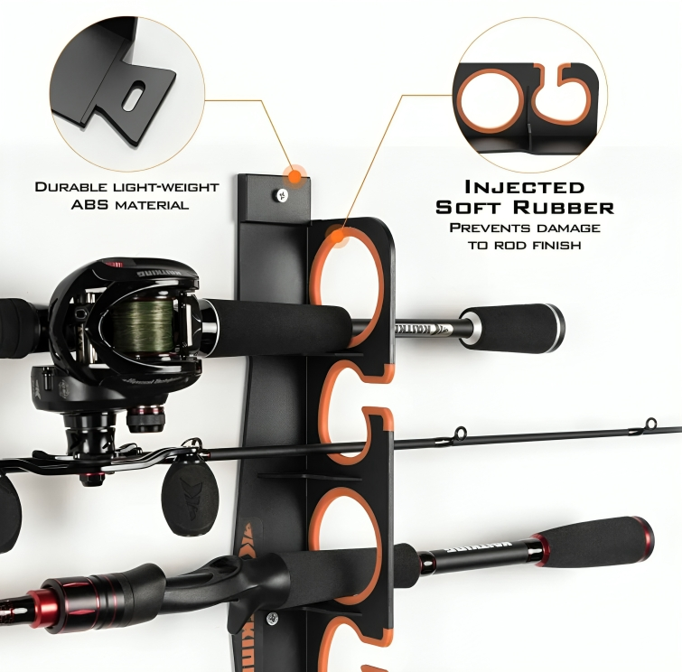 KastKing V6 Safe Guard TPR Rod Rack