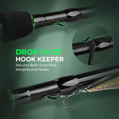 Zephyr (Dual Tip) Bait Casting Rod